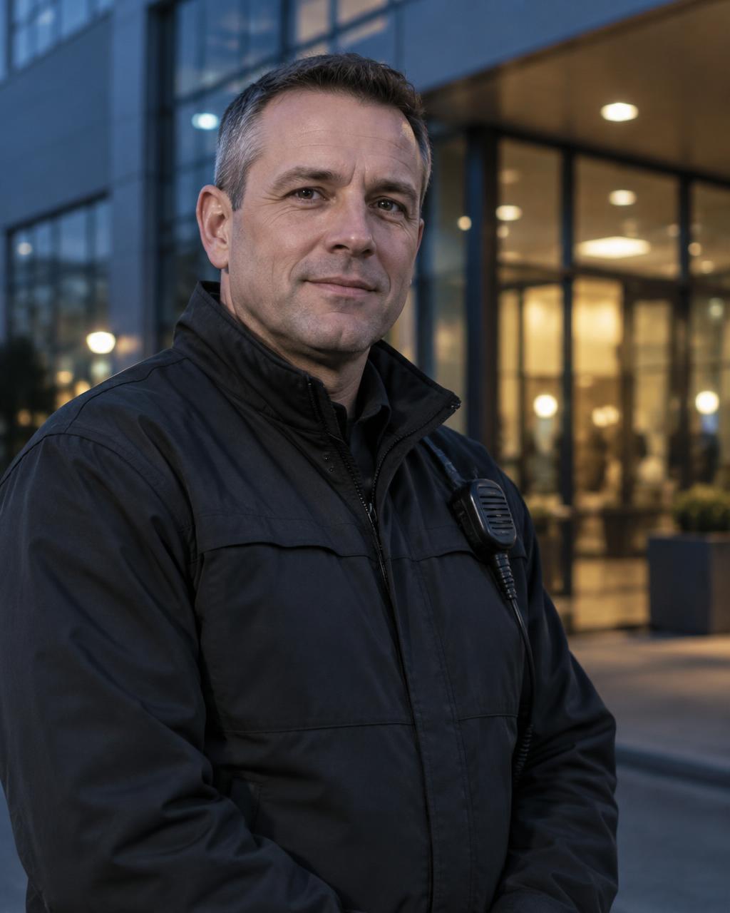 Jager Security officer at a commercial premises